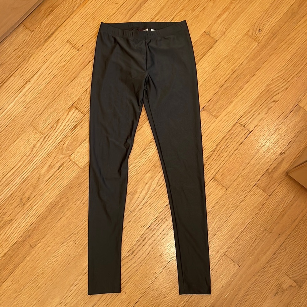 Dividend shiny grey legging